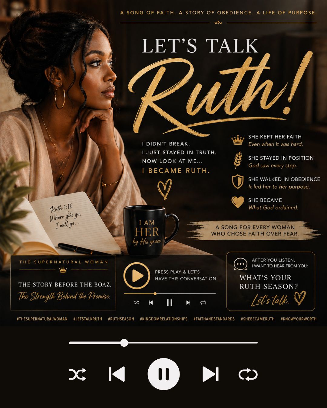 Let's Talk Ruth — new release